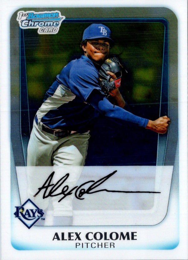 2011 Bowman Chrome Prospects Alex Colome #BCP161