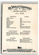 2021 Topps Allen & Ginter A.J. Puk