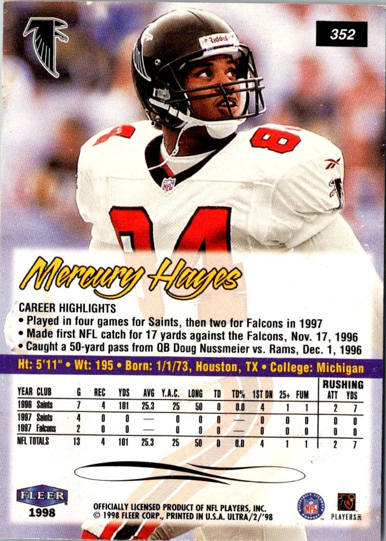 1998 Ultra Mercury Hayes