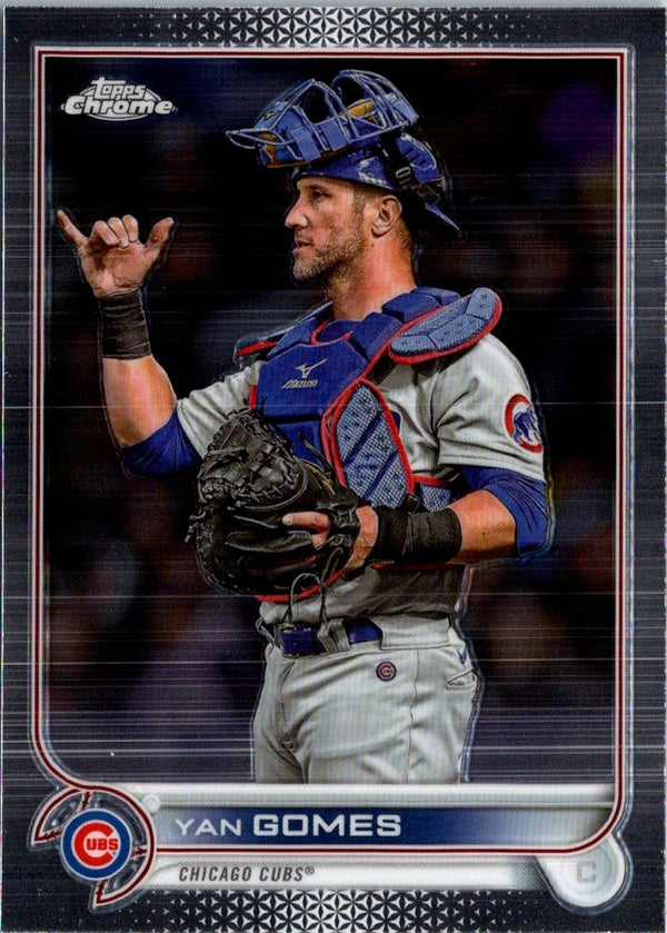 2022 Topps Chrome Update Yan Gomes #USC11