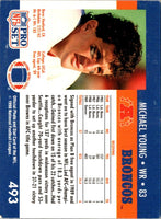 1990 Pro Set Michael Young #493 Rookie
