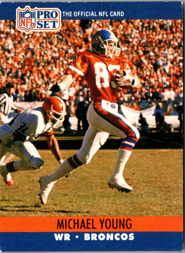 1990 Pro Set Michael Young #493 Rookie