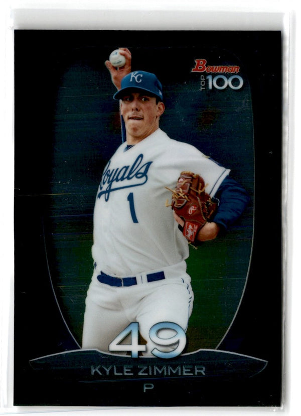 2013 Bowman Top 100 Prospects Kyle Zimmer #BTP-49