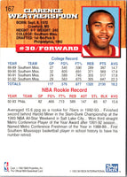 1993 Hoops Clarence Weatherspoon #167