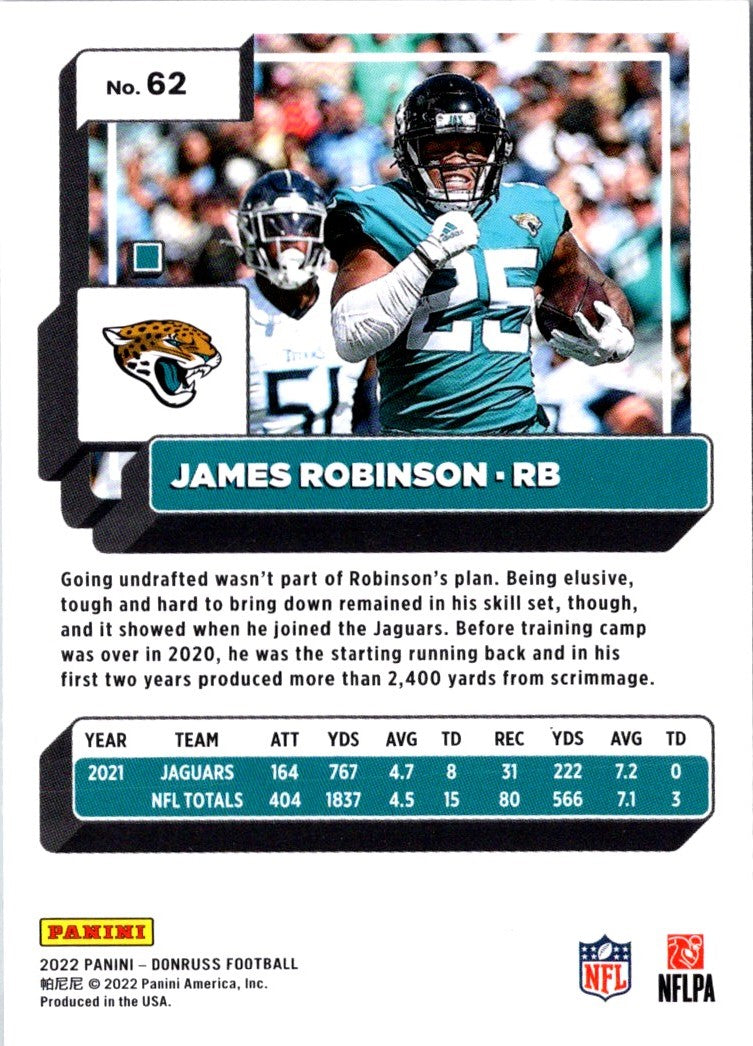 2022 Donruss James Robinson