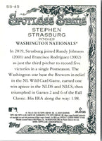 2023 Topps Allen & Ginter Spotless Spans Stephen Strasburg #SS-45