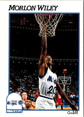 1991 Hoops Morlon Wiley #410