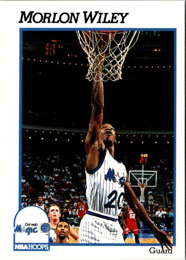 1991 Hoops Morlon Wiley #410