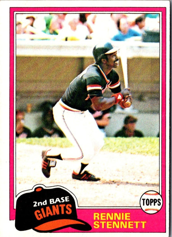1981 O-Pee-Chee Rennie Stennett #257