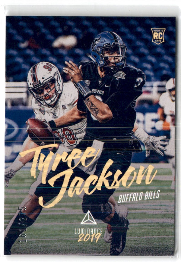 2019 Panini Luminance Tyree Jackson #140 Rookie