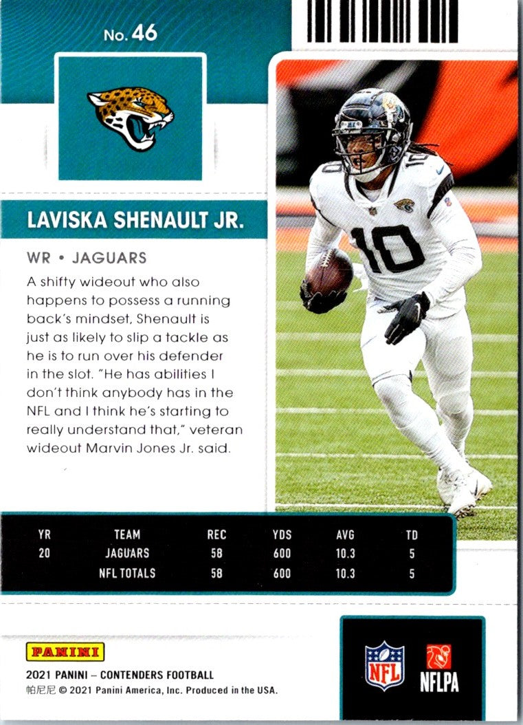 2021 Panini Contenders Laviska Shenault Jr.