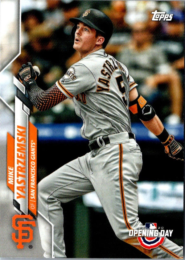 2020 Topps Opening Day Mike Yastrzemski #64