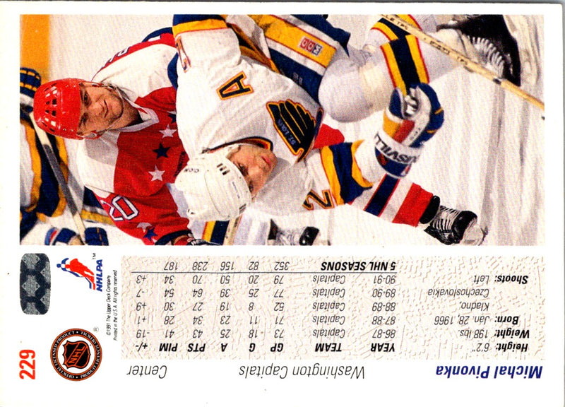 1991 Upper Deck Michal Pivonka