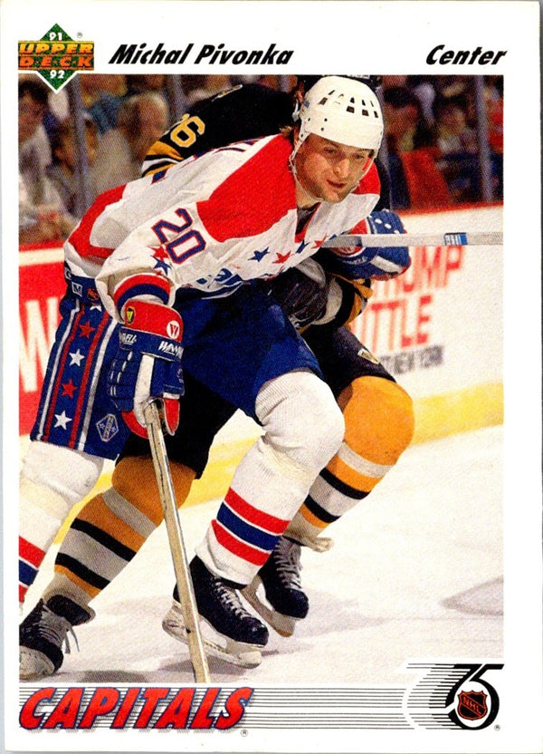 1991 Upper Deck Michal Pivonka #229