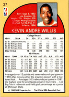 1990 Hoops Kevin Willis #37