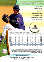1999 Fleer Pepsi Arizona Diamondbacks Gregg Olson #10