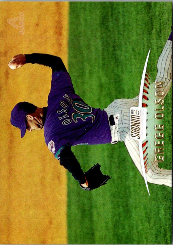 1999 Fleer Pepsi Arizona Diamondbacks Gregg Olson #10