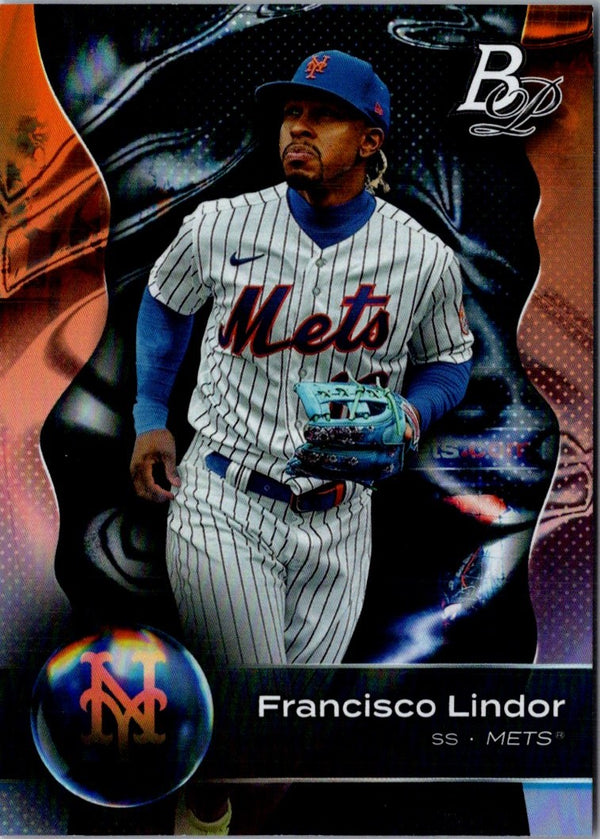 2023 Bowman Platinum Francisco Lindor #66