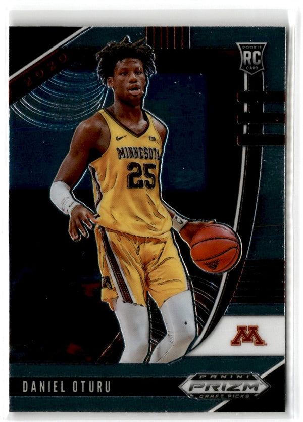 2020 Panini Prizm Draft Picks Collegiate Daniel Oturu #73