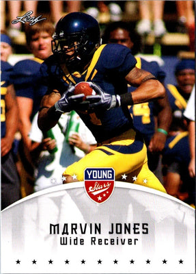 2012 Leaf Young Stars Marvin Jones #60