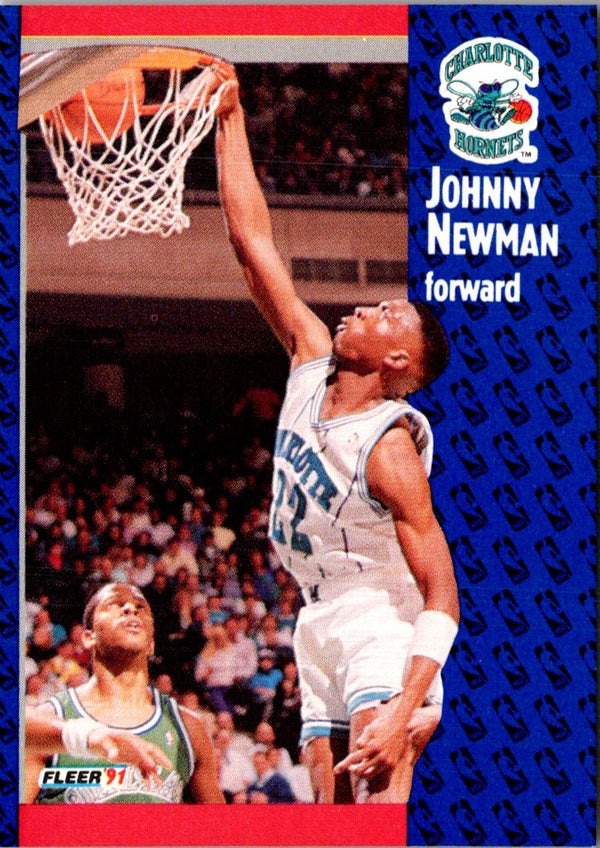 1991 Fleer Johnny Newman #23