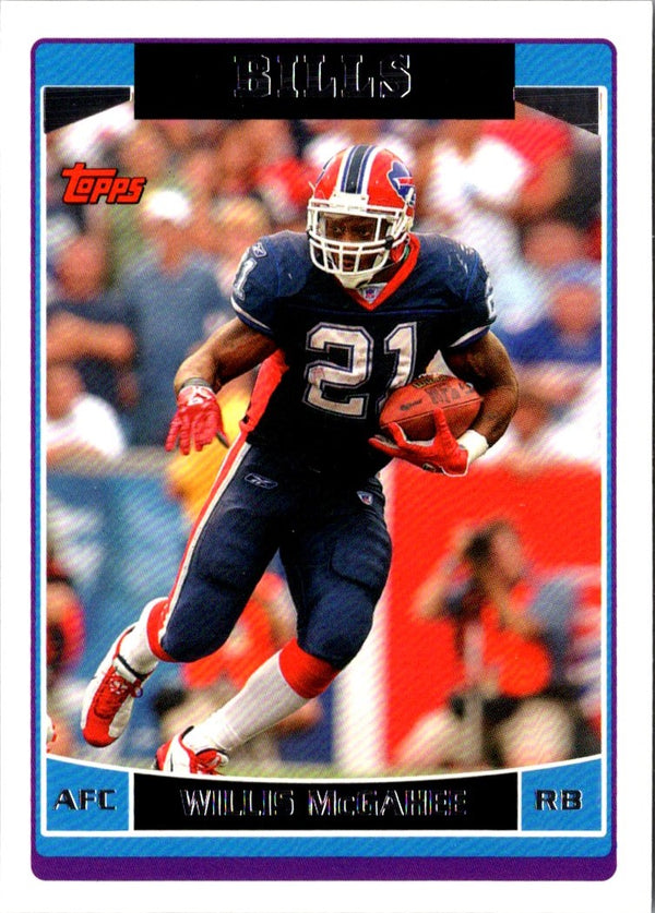 2006 Topps Willis McGahee #178