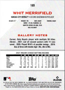 2022 Topps Gallery Whit Merrifield