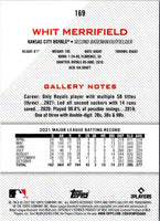 2022 Topps Gallery Whit Merrifield #169