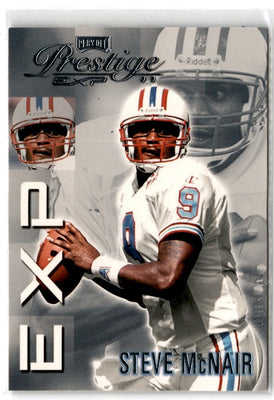 1999 Playoff Prestige EXP Steve McNair #EX68
