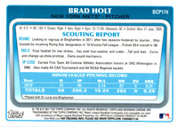 2011 Bowman Chrome Prospects Brad Holt #BCP174