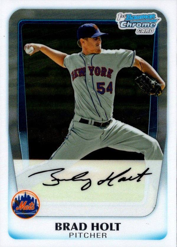 2011 Bowman Chrome Prospects Brad Holt #BCP174