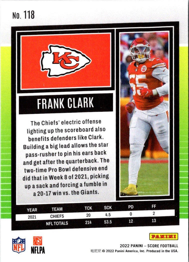 2022 Score Frank Clark