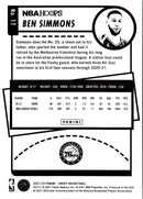 2021 Hoops Red Backs Ben Simmons