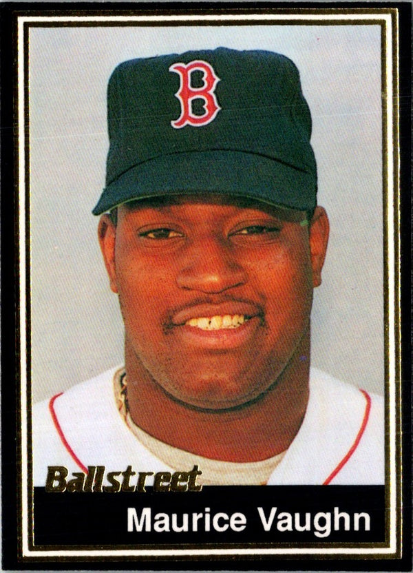1991 Ballstreet Maurice Vaughn #42
