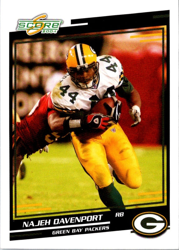 2004 Score Najeh Davenport #112