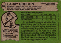 1978 Topps Larry Gordon #202 Rookie