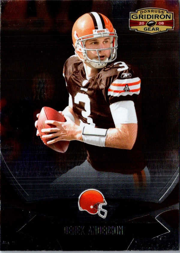 2008 Donruss Gridiron Gear Derek Anderson #23