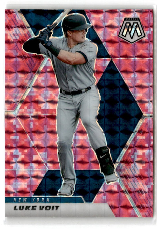2021 Panini Mosaic Pink Camo Luke Voit #73