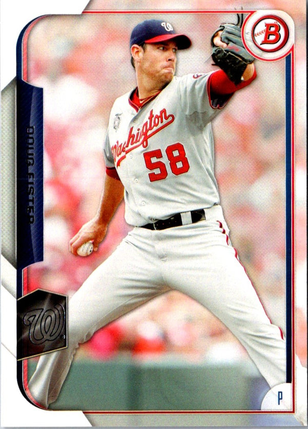 2015 Bowman Doug Fister #109