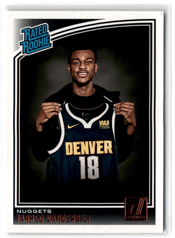 2018 Donruss Rated Rookies Jarred Vanderbilt #151