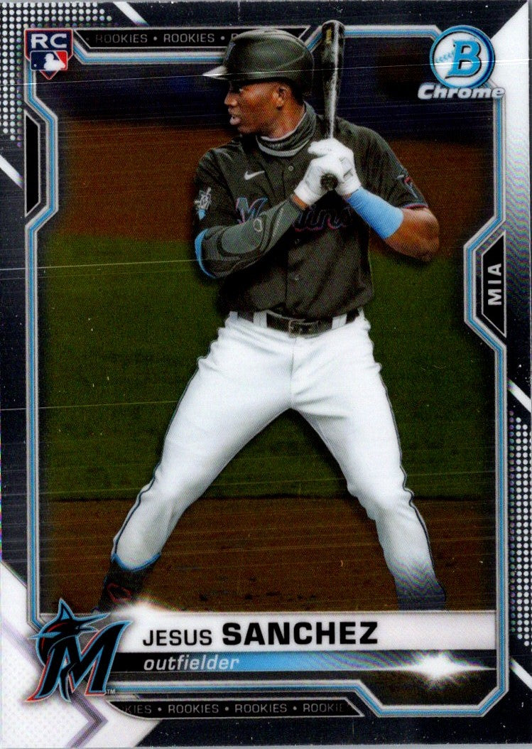 2021 Bowman Chrome Jesus Sanchez