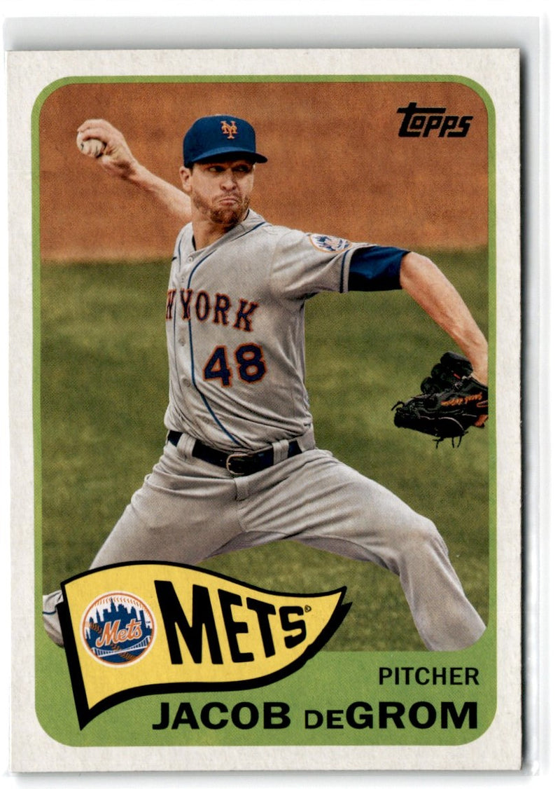 2021 Topps 1965 Redux Jacob deGrom