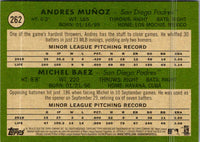 2020 Topps Heritage Andres MuÃ±oz #262 Rookie