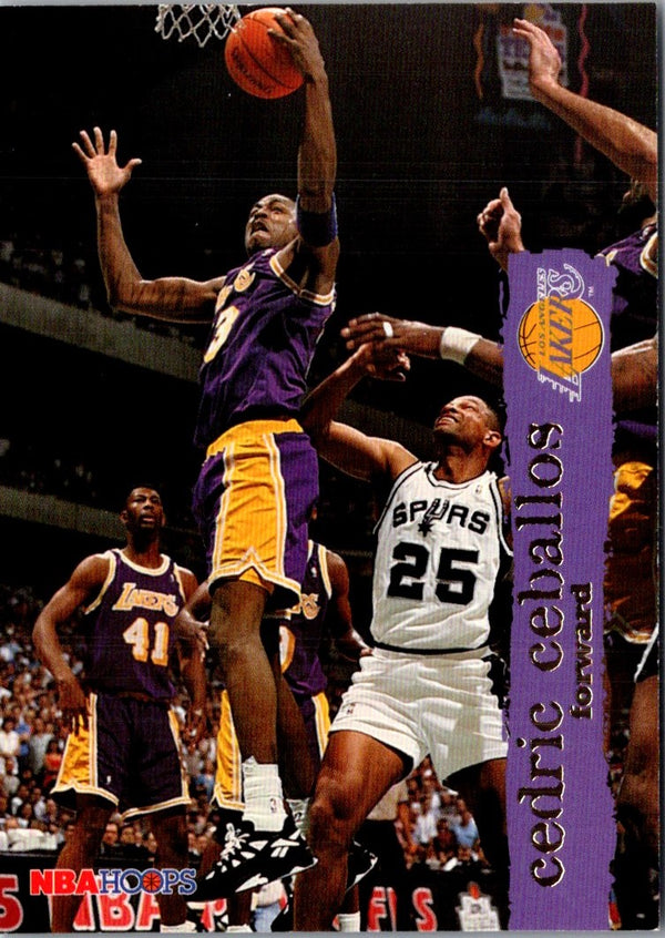 1995 Hoops Cedric Ceballos #78