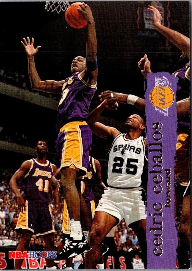 1995 Hoops Cedric Ceballos