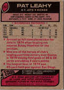 1977 Topps Pat Leahy