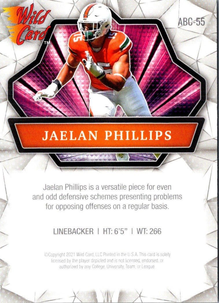 2021 Wild Card Jaelan Phillips