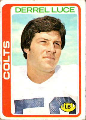 1978 Topps Derrel Luce #418 Rookie