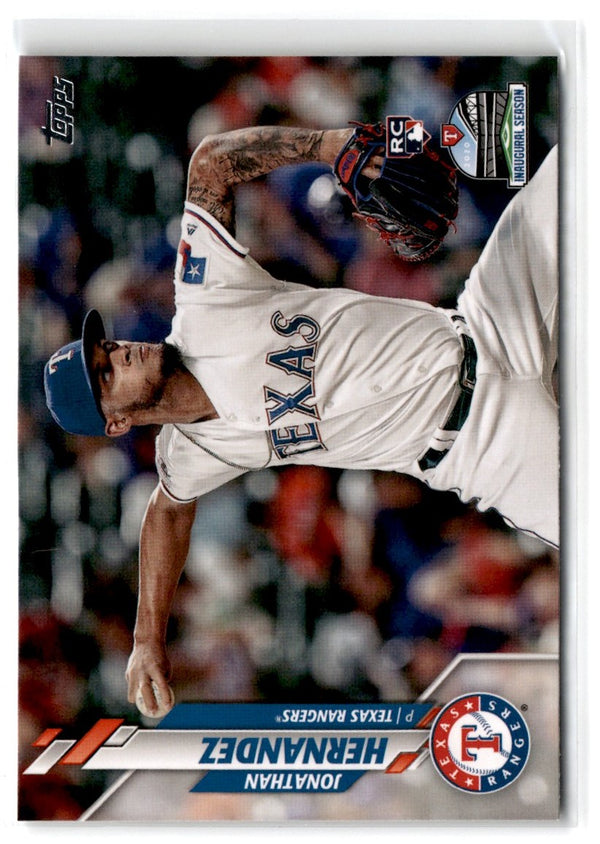 2020 Topps Jonathan Hernandez #597 Rookie