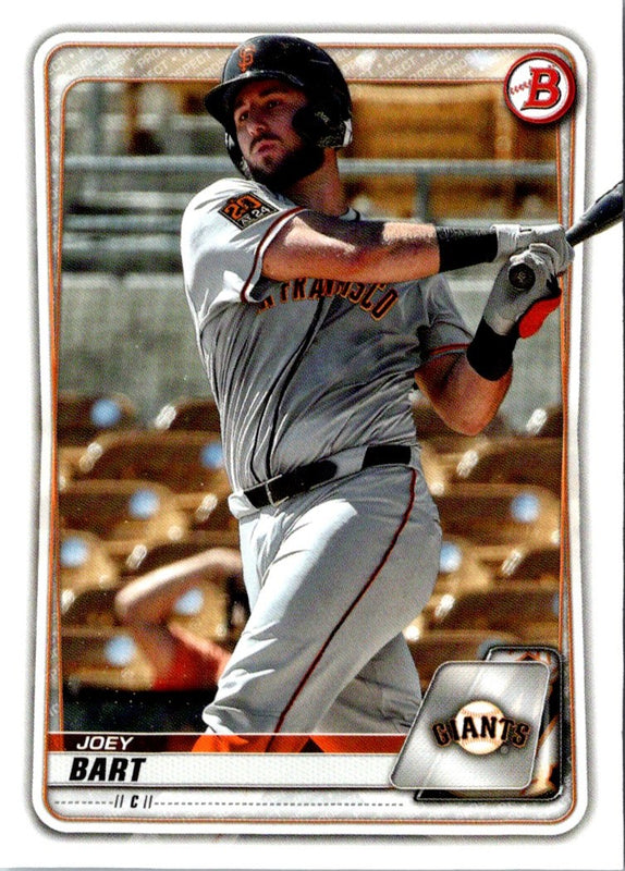 2020 Bowman Prospects Joey Bart #BP-112